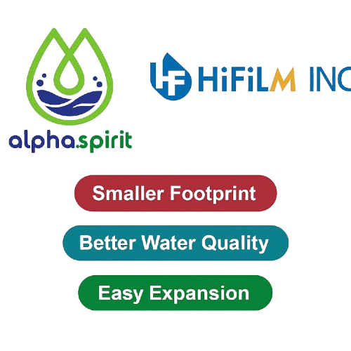AlphaSpirit HiFiLM - Smaller Footprint | Better Water Quality | Easy Expansion